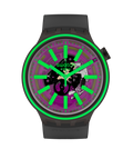 SO27B113 Swatch Pink Taste Big Bold unisex pulsera de resina