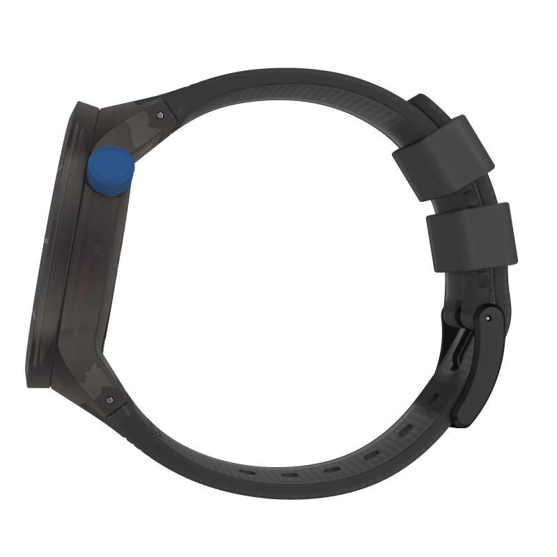 SO27B121 Swatch Futuristic Grey Big Bold de hombre pulsera de resina