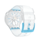 SO27E105 Reloj Swatch Big Bold Unisex Silicona Blanco Azul