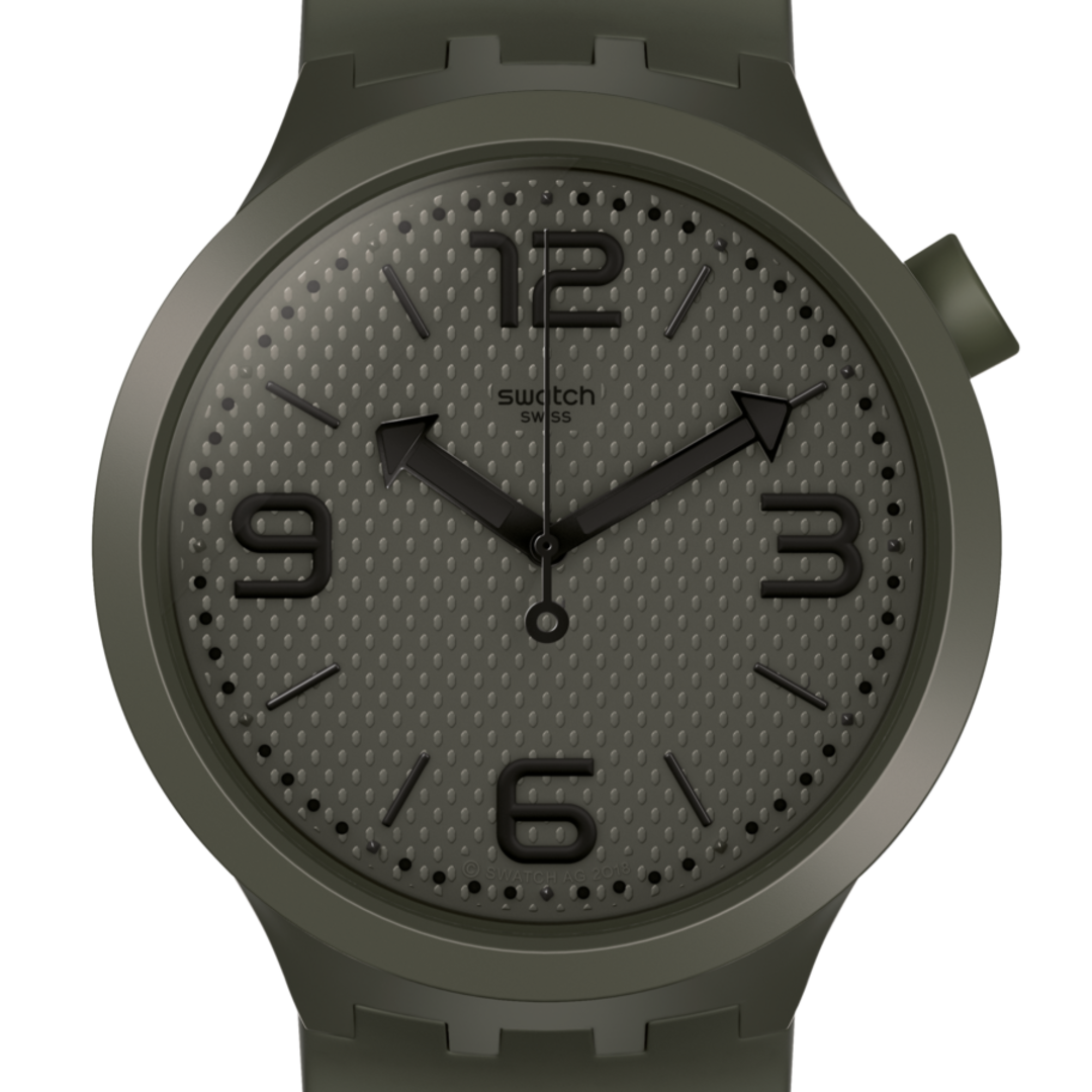 SO27M100 Reloj Swatch BIG BOLD Hombre Silicona Verde
