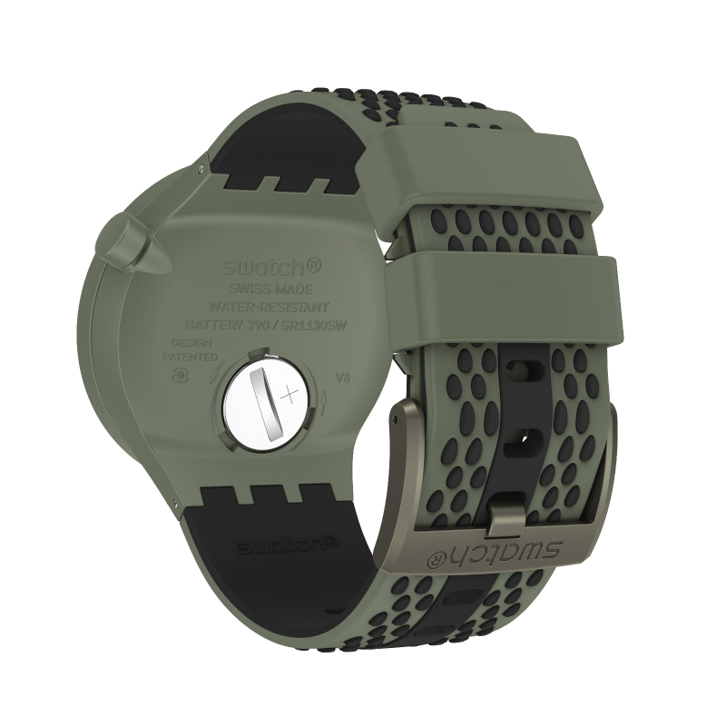 SO27M100 Reloj Swatch BIG BOLD Hombre Silicona Verde