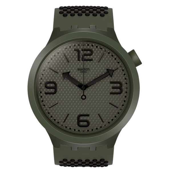 SO27M100 Reloj Swatch BIG BOLD Hombre Silicona Verde