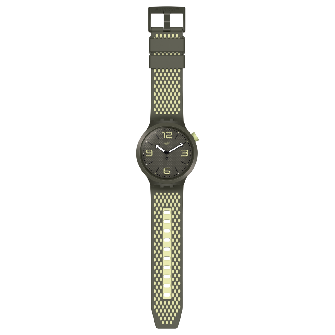 SO27M102 Reloj Swatch BIG BOLD Unisex Correa Silicona Verde