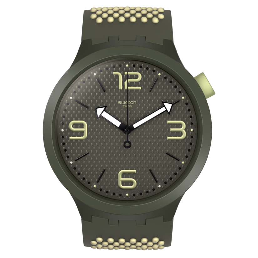 SO27M102 Reloj Swatch BIG BOLD Unisex Correa Silicona Verde
