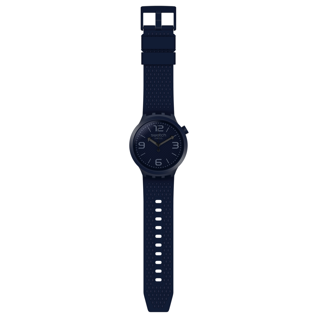 SO27N100 Reloj Swatch Big Bold Unisex Correa Silicona Azul
