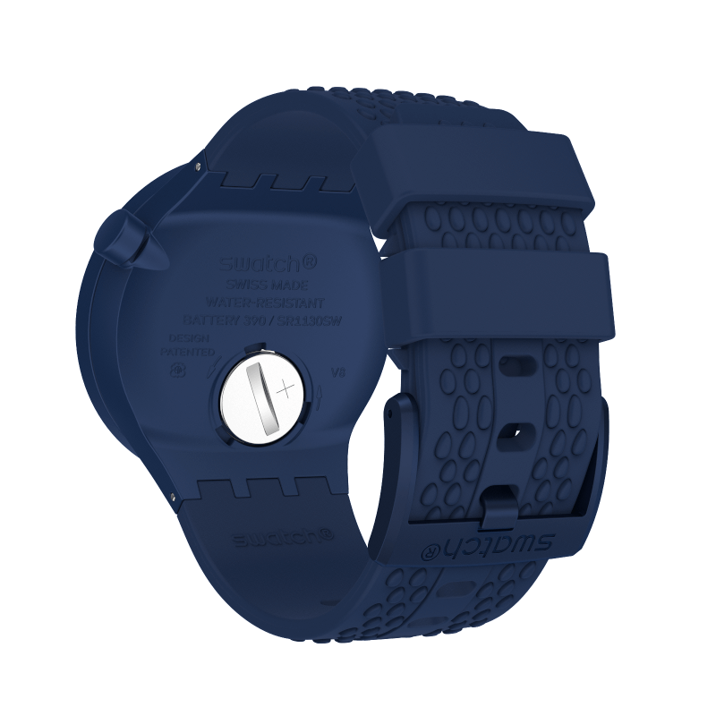SO27N100 Reloj Swatch Big Bold Unisex Correa Silicona Azul