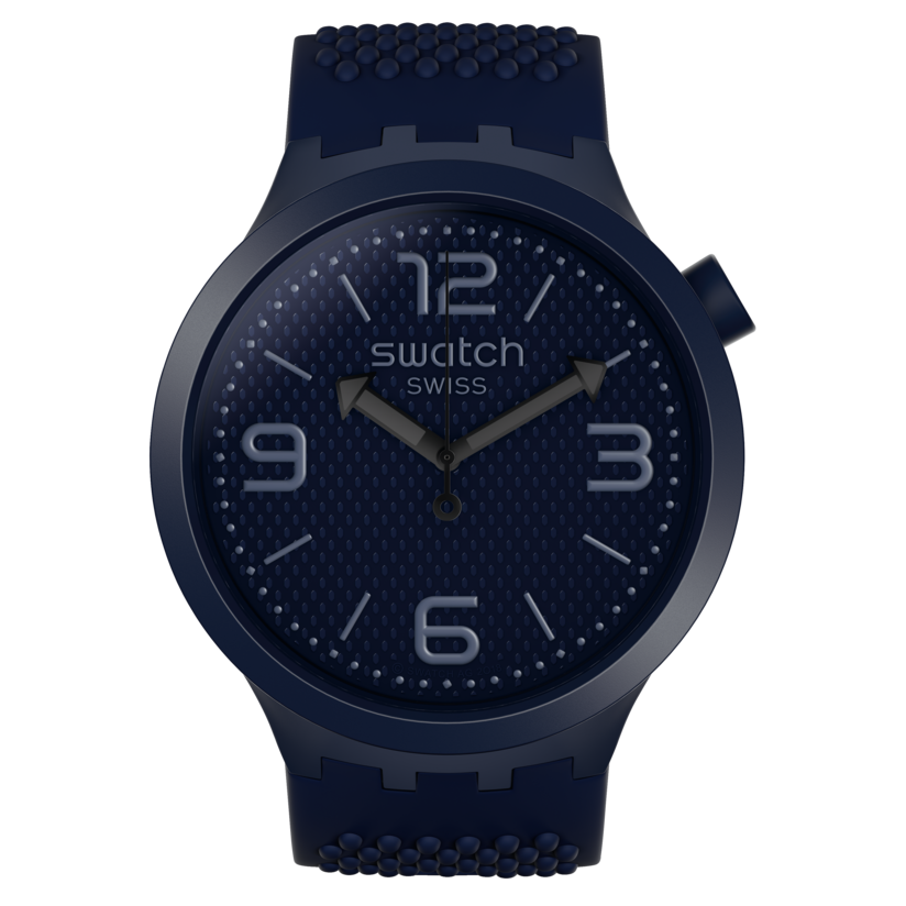 SO27N100 Reloj Swatch Big Bold Unisex Correa Silicona Azul