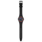 SO28B706 Reloj Swatch Circling Black Unisex pulsera de resina