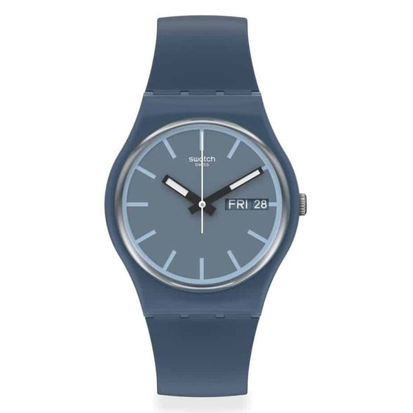 SO28N701 Reloj Swatch Knock Nap Unisex Resina Azul