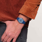 SO28N701 Reloj Swatch Knock Nap Unisex Resina Azul
