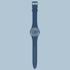 SO28N701 Reloj Swatch Knock Nap Unisex Resina Azul
