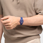 SO28N703 Reloj Swatch Blue to Basic Unisex correa de resina - Resina Azul