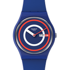 SO28N703 Reloj Swatch Blue to Basic Unisex correa de resina - Resina Azul