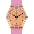 SO28O401 Reloj Swatch Coral Dreams unisex pulsera de caucho