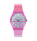 SO28P105 Reloj Swatch Electrifying Summer unisex banda de silicona