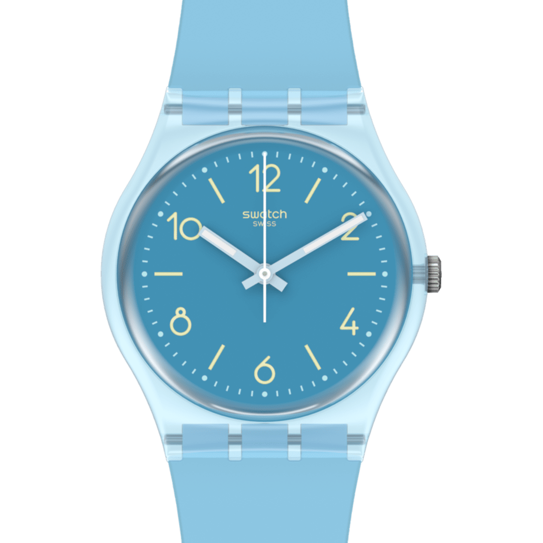 SO28S101 Reloj Swatch Turquoise Tonic Unisex pulsera de resina - Resina Azul