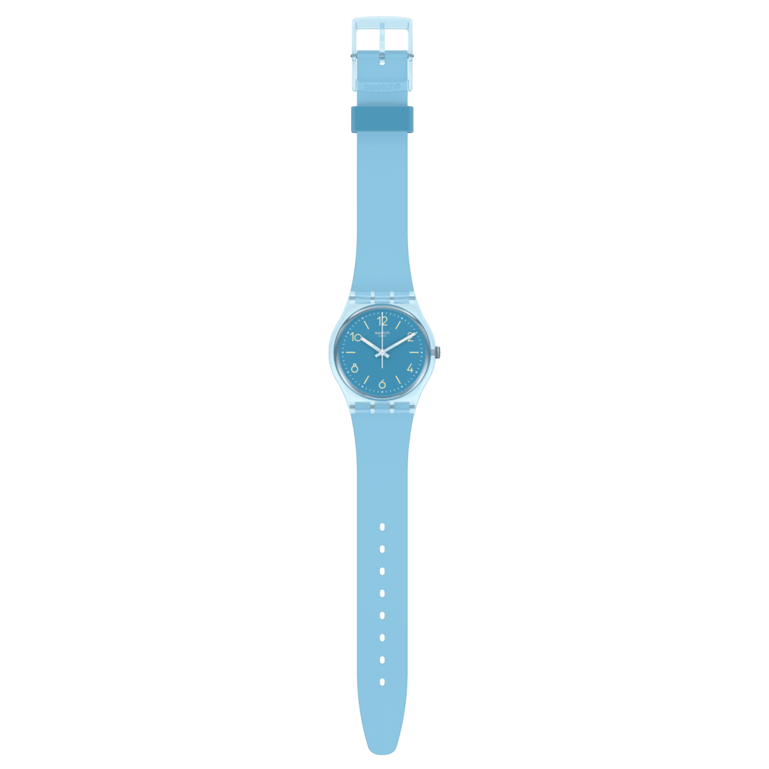 SO28S101 Reloj Swatch Turquoise Tonic Unisex pulsera de resina - Resina Azul