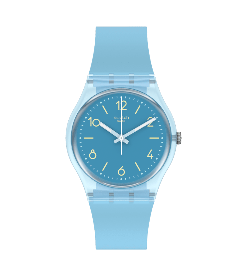 SO28S101 Reloj Swatch Turquoise Tonic Unisex pulsera de resina - Resina Azul