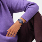 SO28V102 Reloj Swatch Photonic Purple unisex correa de silicona - Resina Morado