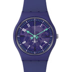 SO28V102 Reloj Swatch Photonic Purple unisex correa de silicona