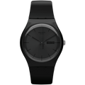 SO29B706 Reloj Swatch Black Rebel de hombre pulsera de caucho