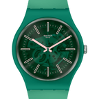 SO29G100 Reloj Swatch Sunbrush Grass de dama pulsera de resina