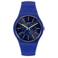 SO29N101 Reloj Swatch Sunbrush Sky unisex pulsera de caucho