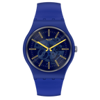 SO29N101 Reloj Swatch Sunbrush Sky unisex pulsera de caucho