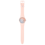 SO32P103-5300 Reloj Swatch Fleetingly Pink Pay! unisex pulsera de resina