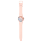 SO32P103-5300 Reloj Swatch Fleetingly Pink Pay! unisex pulsera de resina