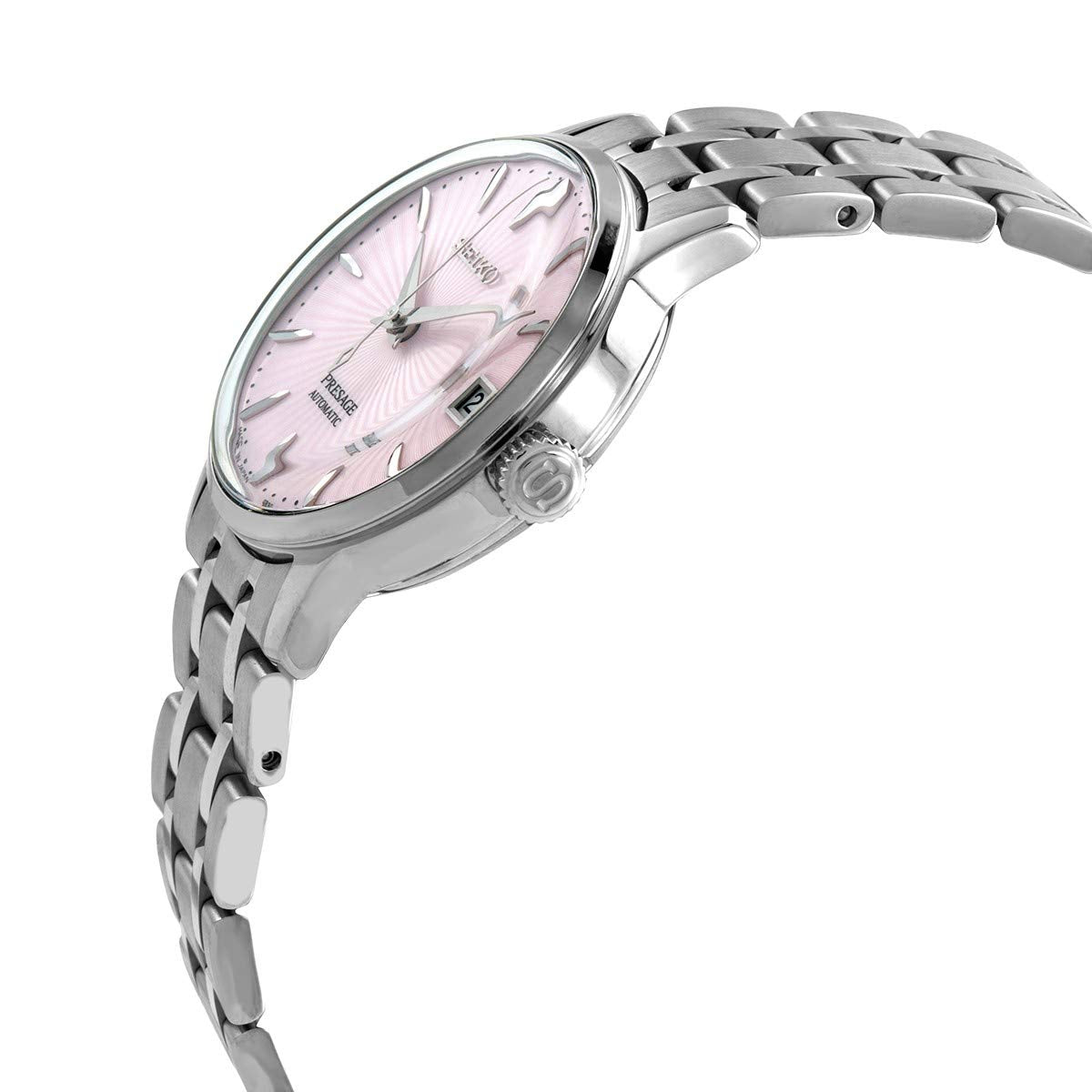 SRP839J1 Reloj Seiko Presage de mujer correa de metal - Acero Inoxidable Plateado