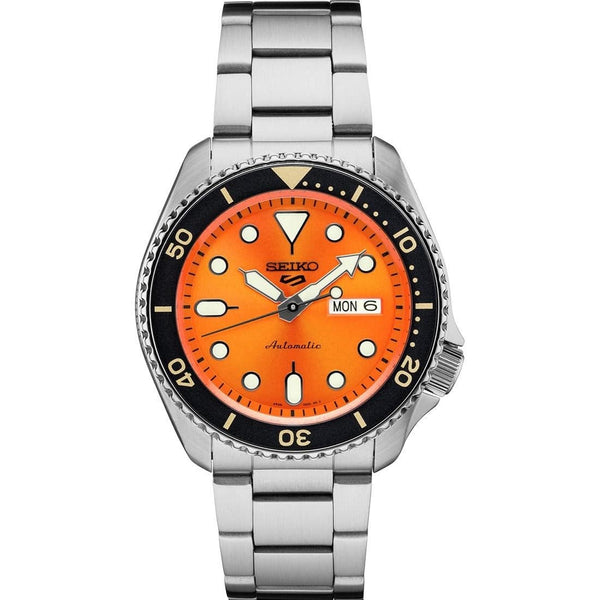 SRPD59K1 Seiko 5 Sport Automático Banda de Metal plateado
