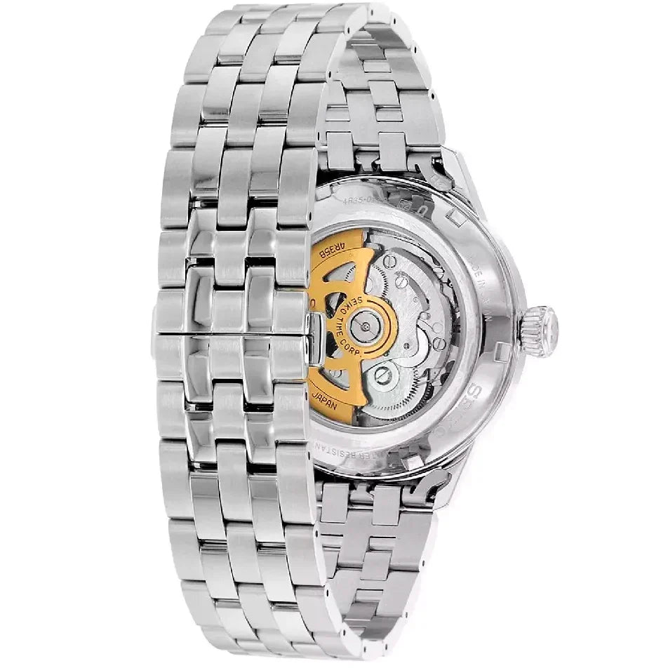 SRPE15J1 Reloj Seiko Presage Cocktail Mockingbird de hombre pulsera de metal - Acero Inoxidable Plateado
