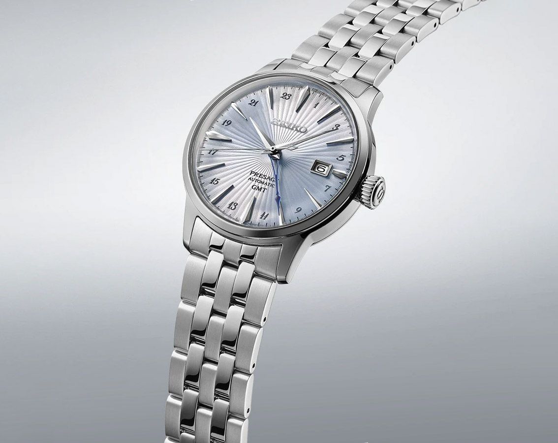 SRPE19J1 Reloj Seiko Presage de hombre pulsera de metal - Acero Inoxidable Plateado