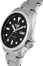 SRPE55K1-5 Reloj Seiko Serie 5 Hombre Acero Inoxidable Negro
