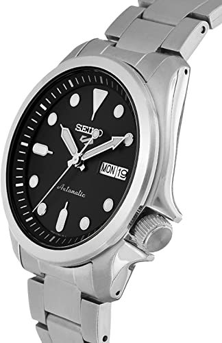 SRPE55K1-5 Reloj Seiko Serie 5 Hombre Acero Inoxidable Negro