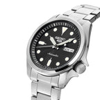 SRPE55K1-5 Reloj Seiko Serie 5 Hombre Acero Inoxidable Negro