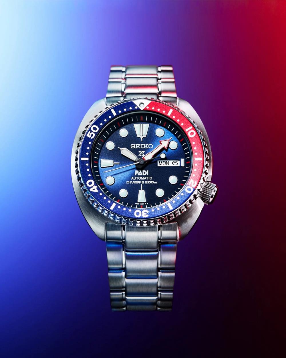 SRPE99K1 REloj Seiko Prospex Padi de hombre correa de metal - Acero Inoxidable Plateado