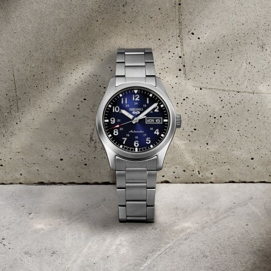 SRPG29K1 Reloj Seiko 5 Sports 5 Hombre Correa Acero Esfera Azul