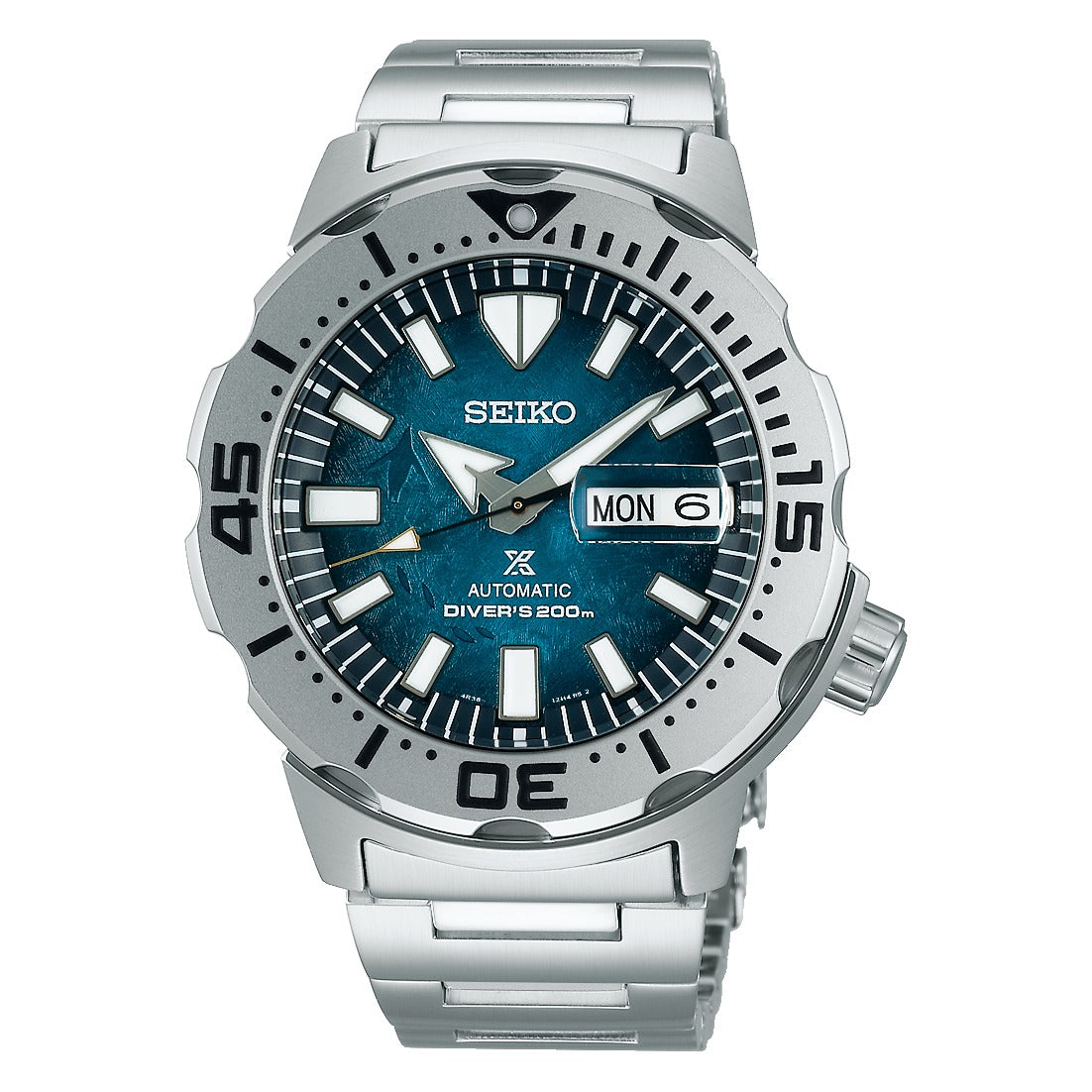 SRPH75K1 Reloj Seiko Prospex de hombre correa de metal - Acero Inoxidable Plateado