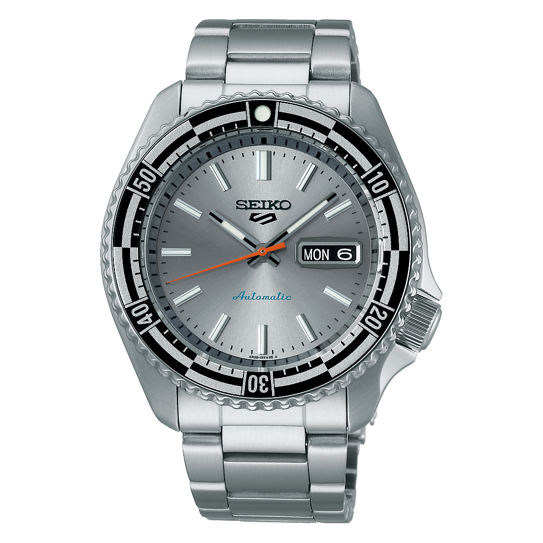 SRPK09K1 Reloj Seiko 5 Sports 5 Hombre Pulsera Acero Gris