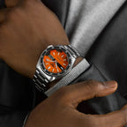 SRPK11K1 Reloj Seiko 5 Sports Hombre Acero Naranja