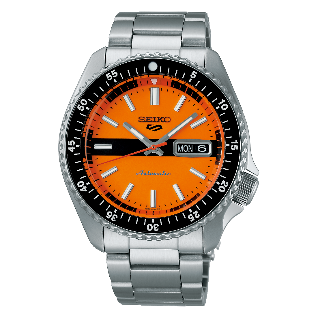 SRPK11K1 Reloj Seiko 5 Sports Hombre Acero Naranja