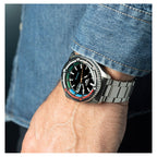 SRPK13K1 Reloj Seiko 5 Sport Hombre Acero Bisel Tricolor