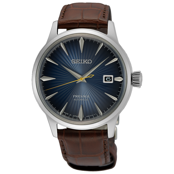 SRPK15J1 Reloj Seiko Presage Cocktail de caballero pulsera de piel