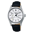 SRPK27K1 Reloj Seiko 5 Snoopy Parachute de hombre correa de cuero - Cuero Negro
