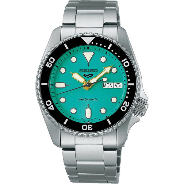 SRPK33K1 Reloj Seiko Serie 5 Hombre Pulsera Acero Verde