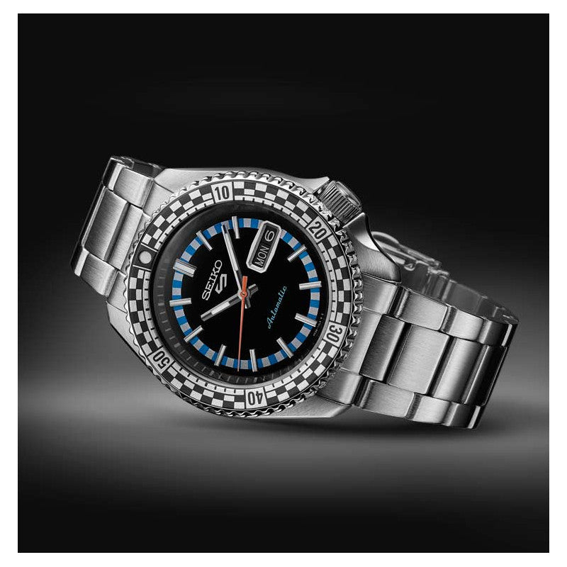 SRPK67K1 Reloj Seiko 5 Rally Diver Hombre Correa Acero