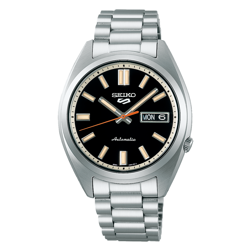 SRPK89K1 Reloj Seiko 5 Sports 5 Hombre Acero Inoxidable Esfera Negra