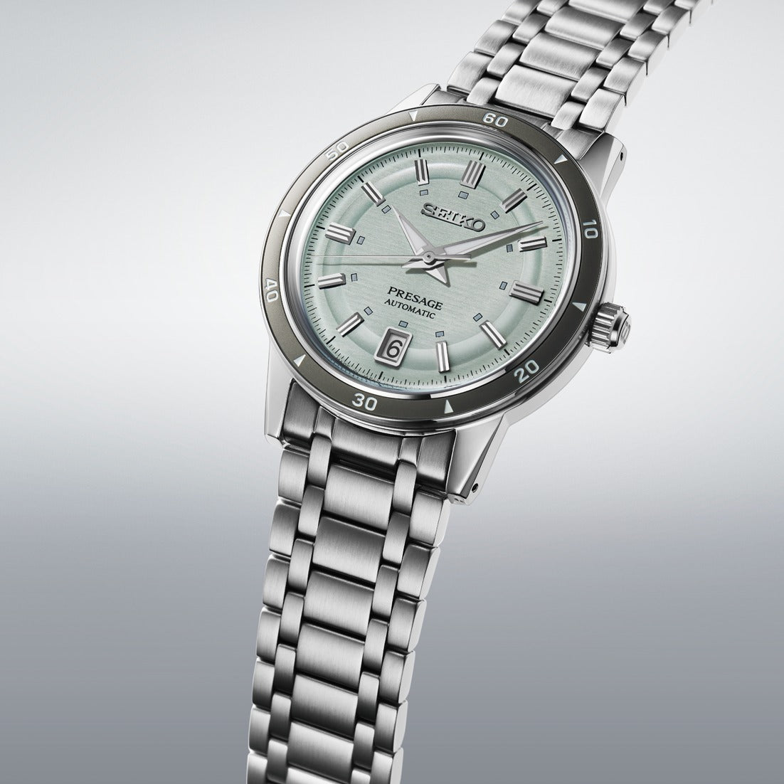 SRPL71J1 Reloj Seiko de caballero pulsera de metal - Acero Inoxidable Plateado